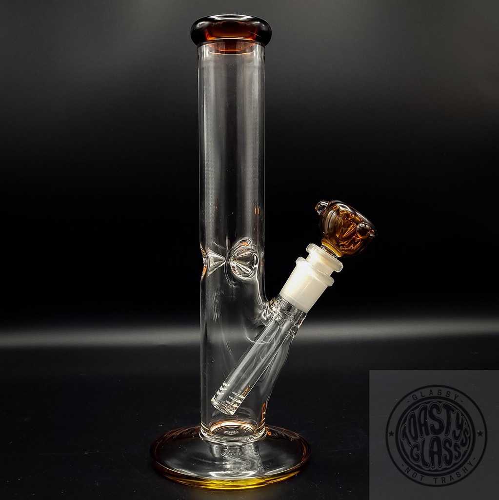 9&quot; CLEAR STRAIGHT TUBE w ICE CATCHER