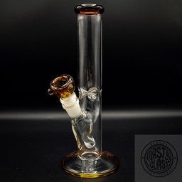 [TGBV135] 9&quot; CLEAR STRAIGHT TUBE w ICE CATCHER